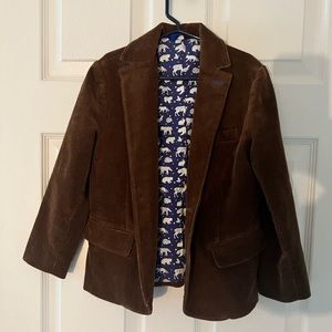 Mini Boden corduroy blazer size 6/7